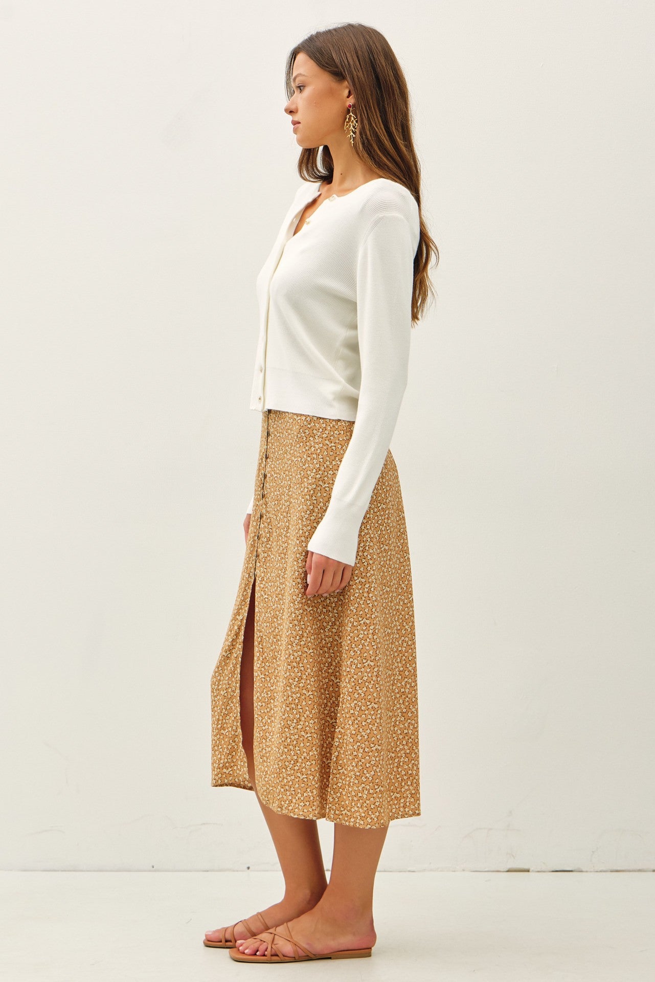 Lightweight Ribbed Cardigan