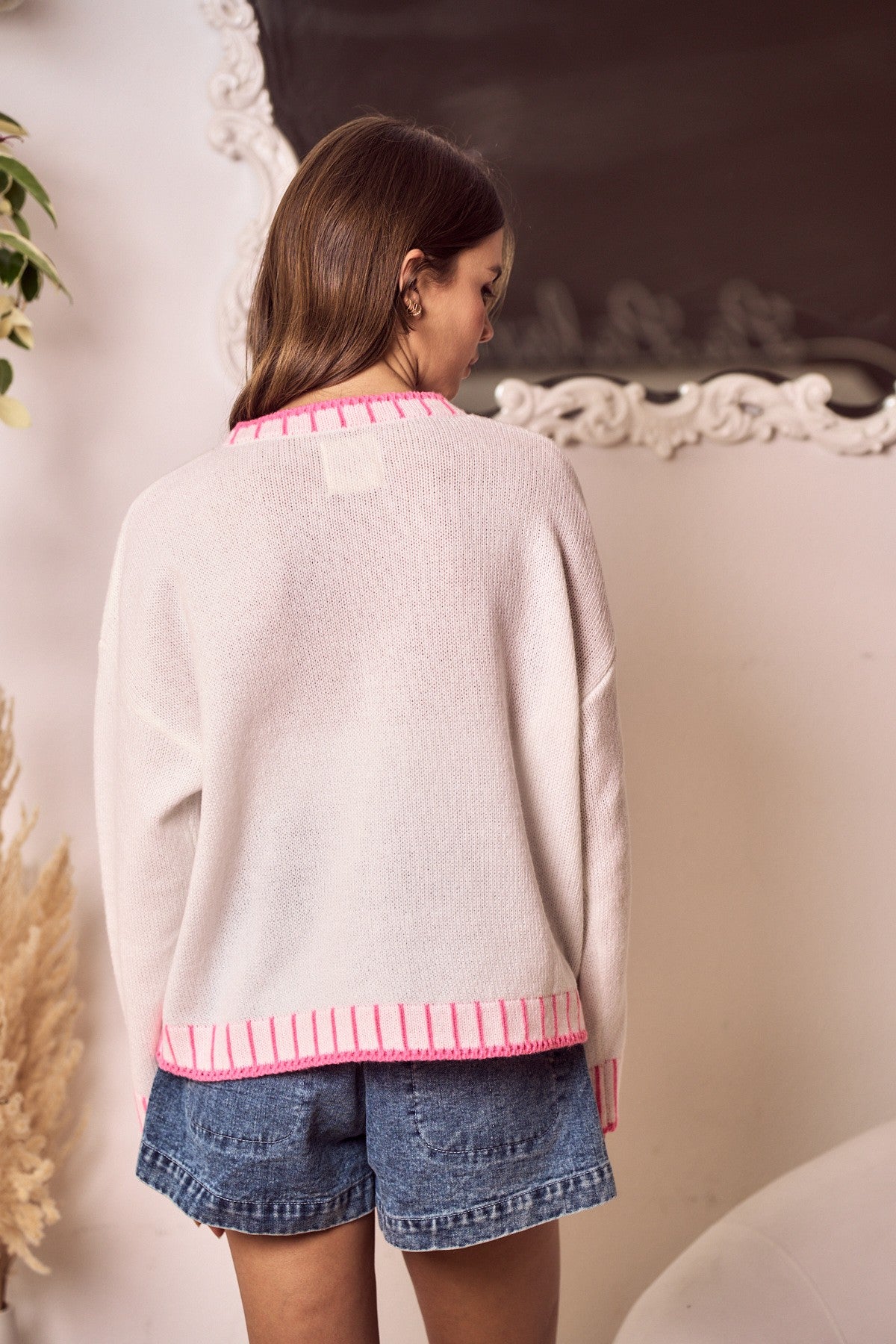 Sweet Whispers XOXO Knit Sweater