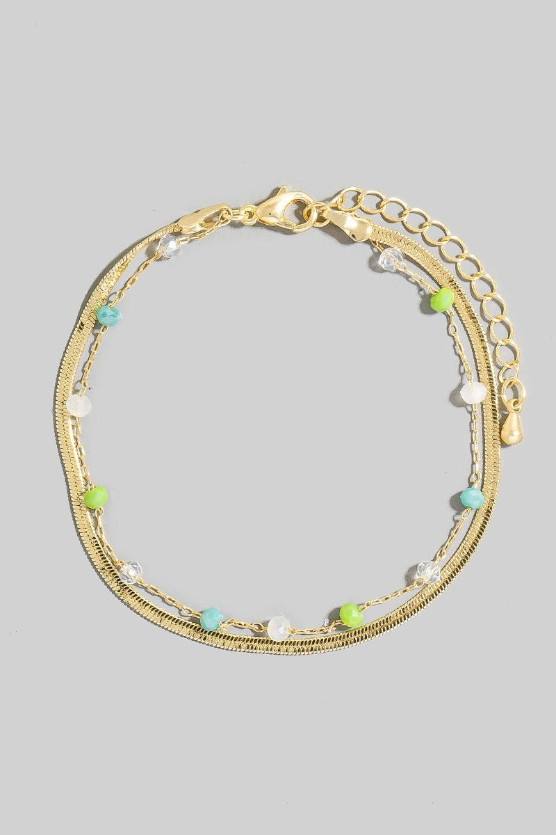 Layered Trend Setting Braclete-3 Colors!