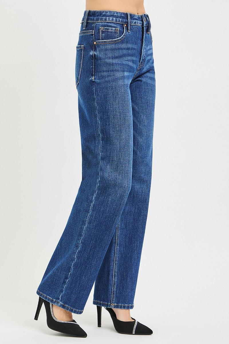 Tummy Control 4-Way Stretch Straight Jeans