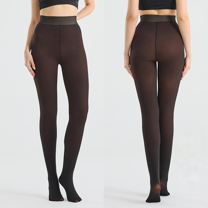 High Waisted Fleece Lined Tights