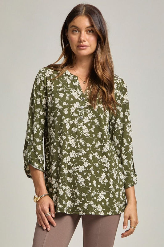 Dear Scarlett: Lizzy Luxe Floral Blouse
