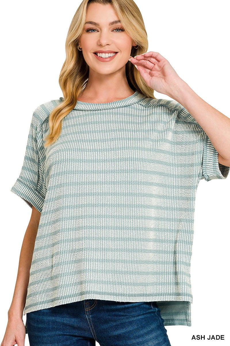 Bestselling Ribbed Top- 4 Colors!
