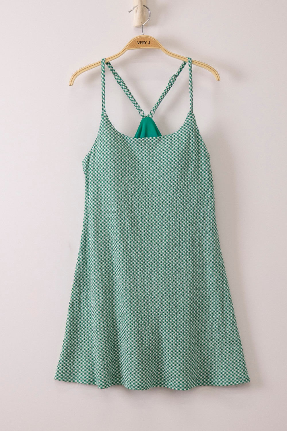 Checkered Active Tennis Dress