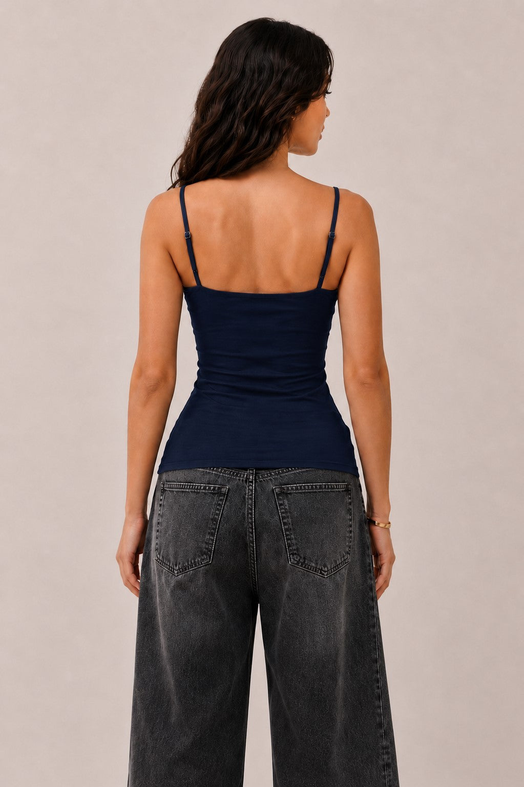 Built-In Bra Scoop Neck Cami