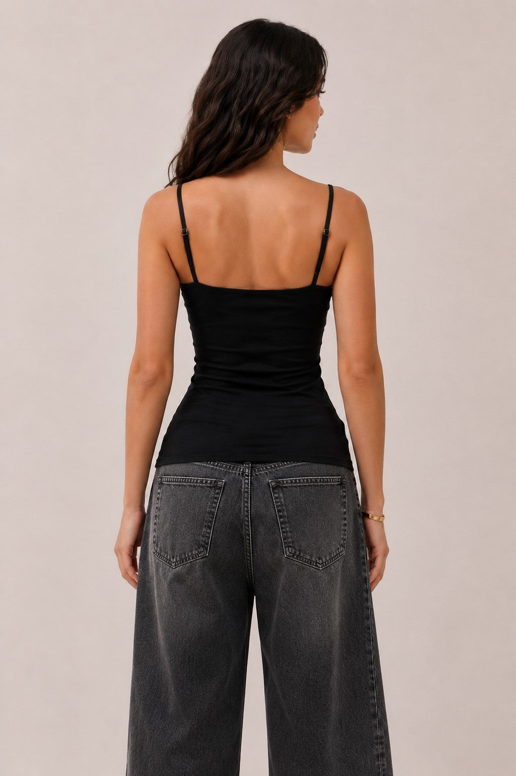 Built-In Bra Scoop Neck Cami