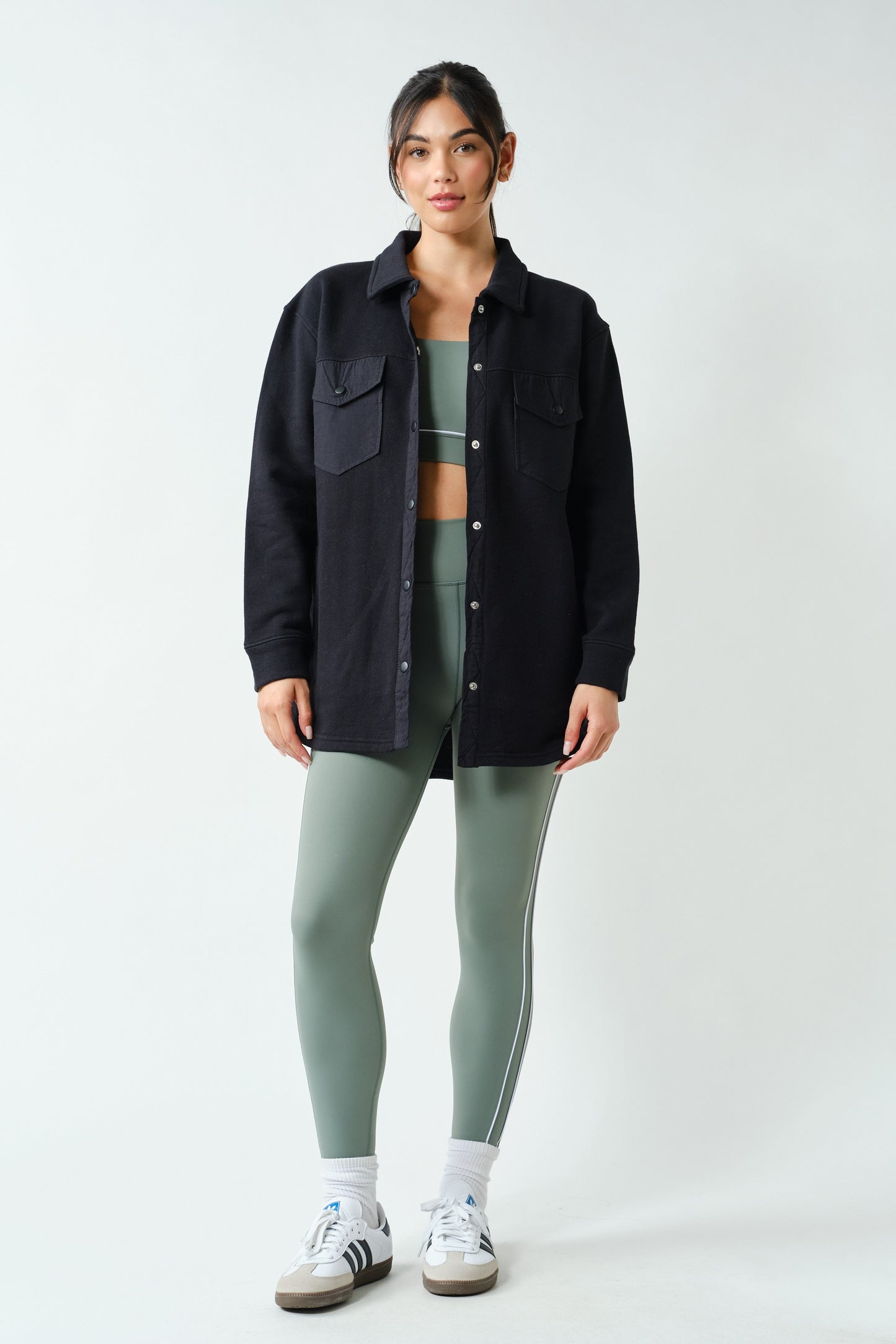 Mono B Fleece Shacket DOORBUSTER