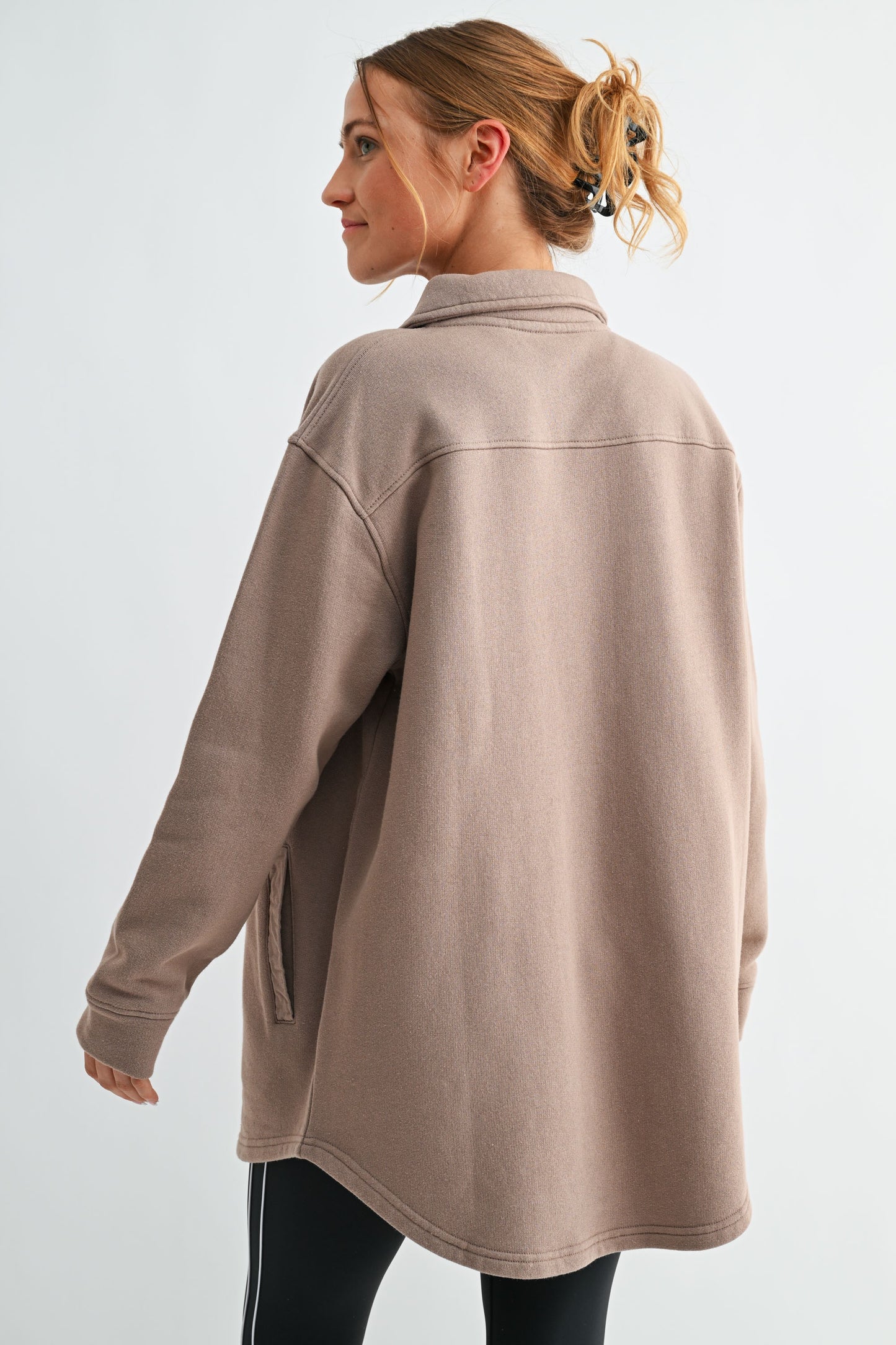 Mono B Fleece Shacket DOORBUSTER