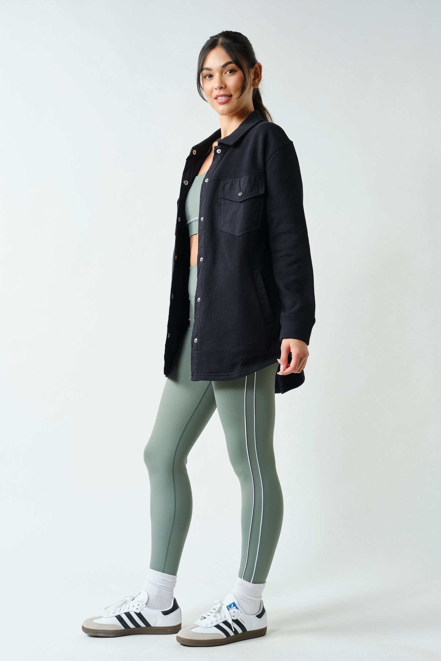 Mono B Fleece Shacket DOORBUSTER