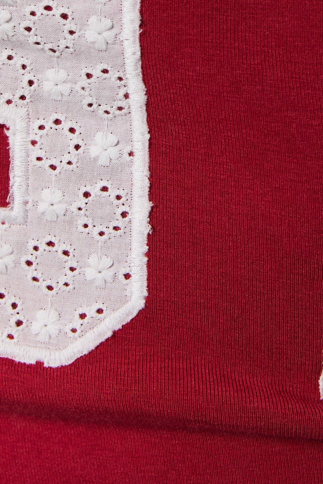 97 Graphic Eyelet Tube Top