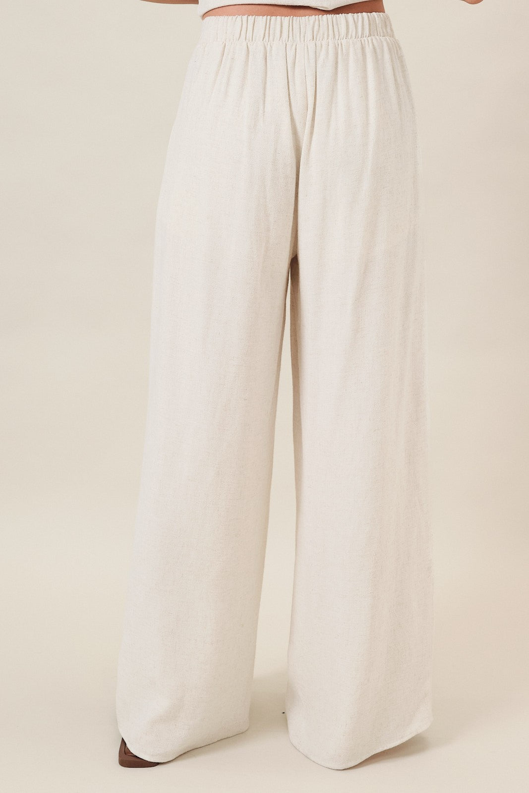Pleated Wide Leg Pants