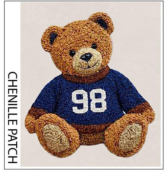 Bear Chenille Patch Sweatshirt