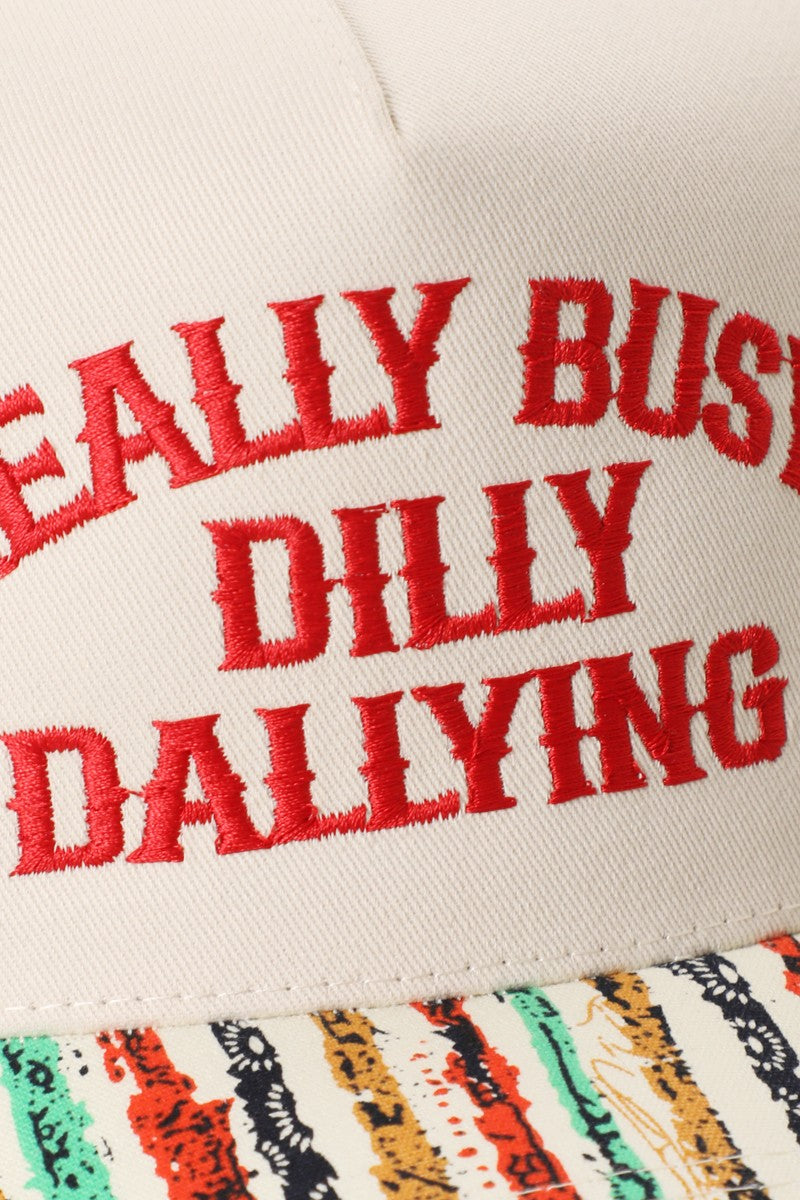 Really Busy Dilly Dallying Hat