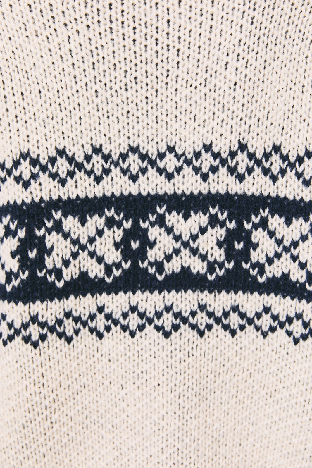 Fair Isle Zip Sweater Jacket