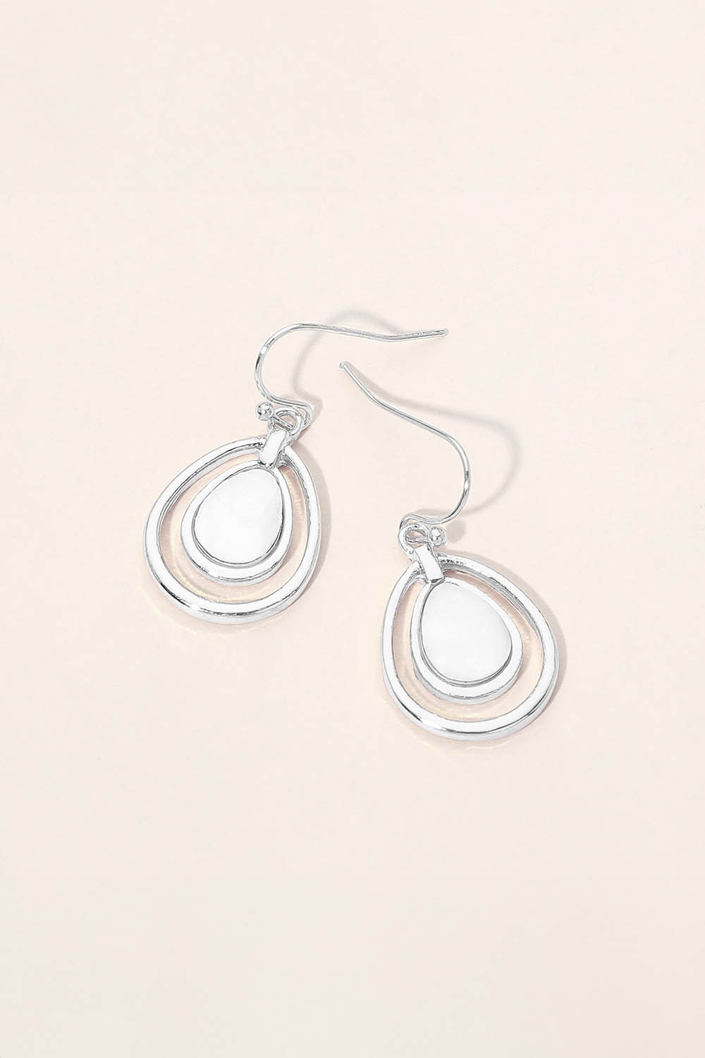 Mother of Pearl Teardrop Earrings