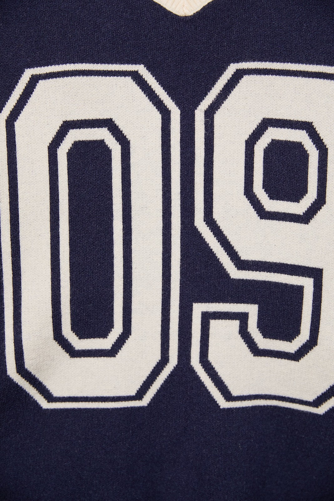 Game Day Oversized V-Neck Sweater