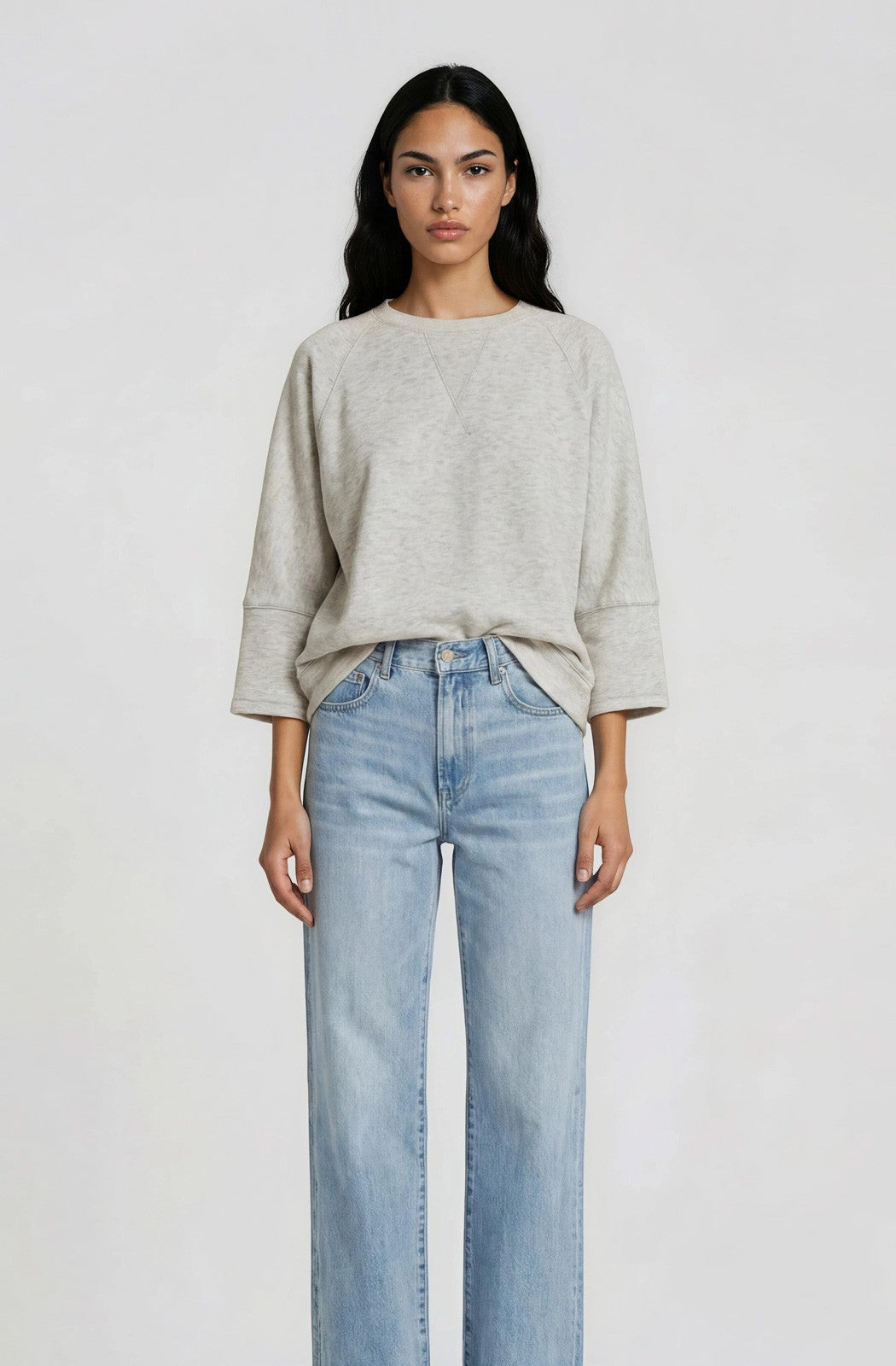 Oversized Dolman Side Slit Top