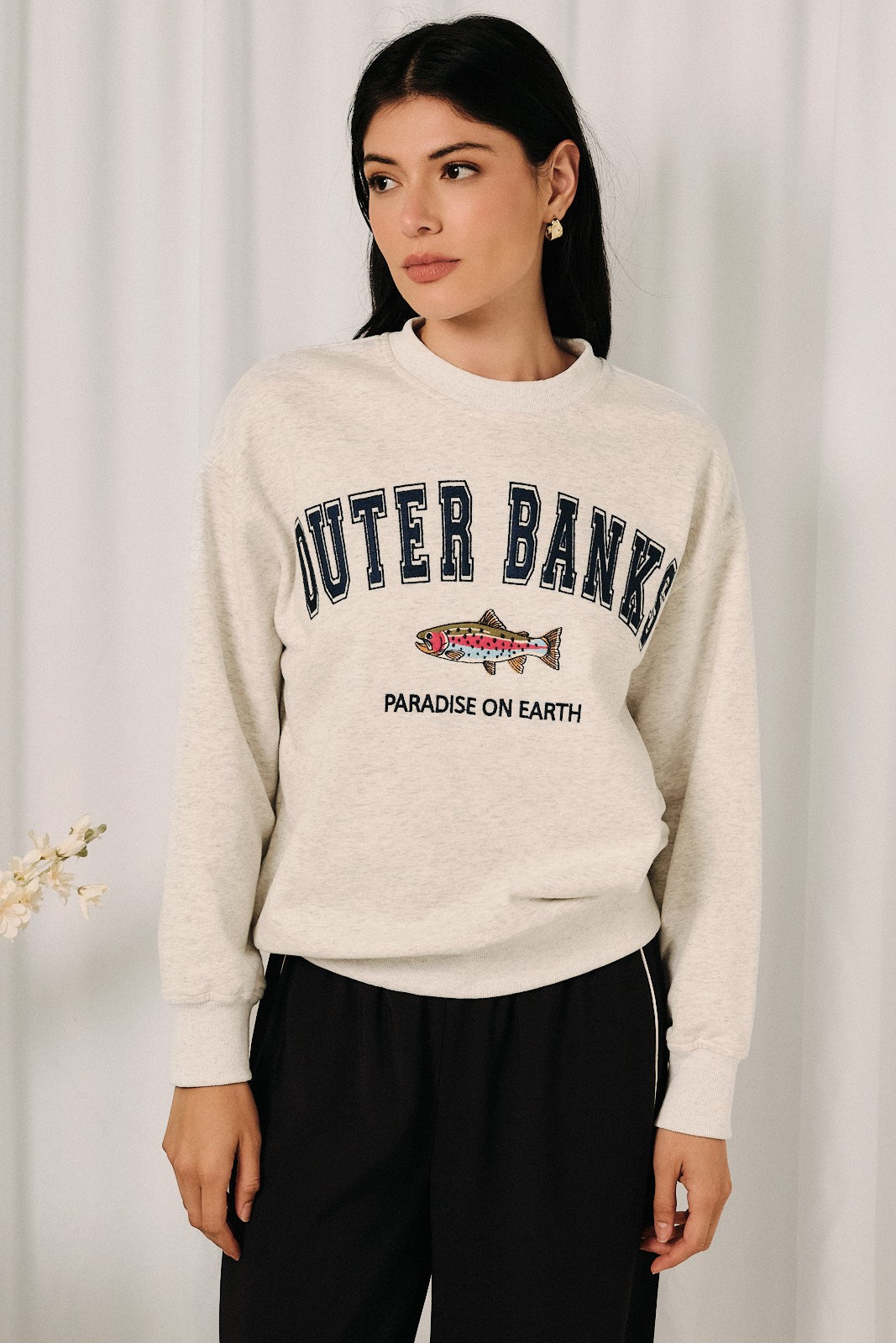 Outer Banks Embroidered Sweatshirt