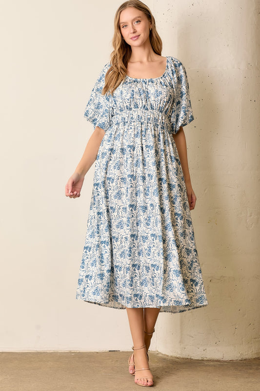 Find Your Flow Floral Maxi Dress