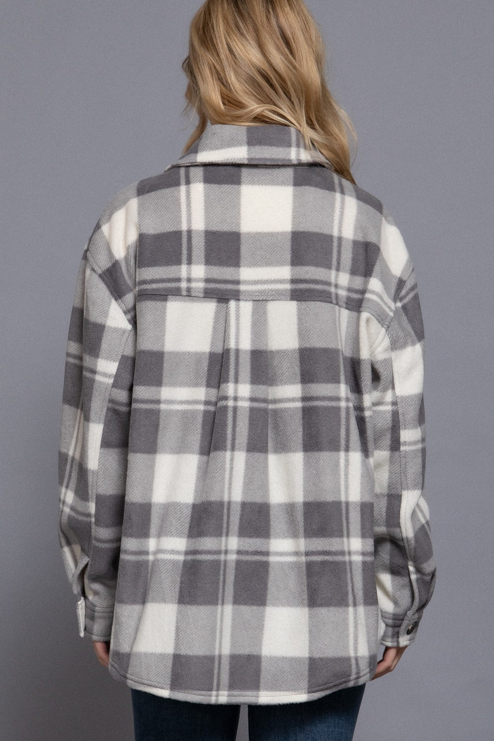 DOORBUSTER: Softly Styled Fleece Shacket- 3 Colors!