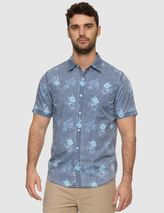Clifford Floral Vintage Soft Shirt