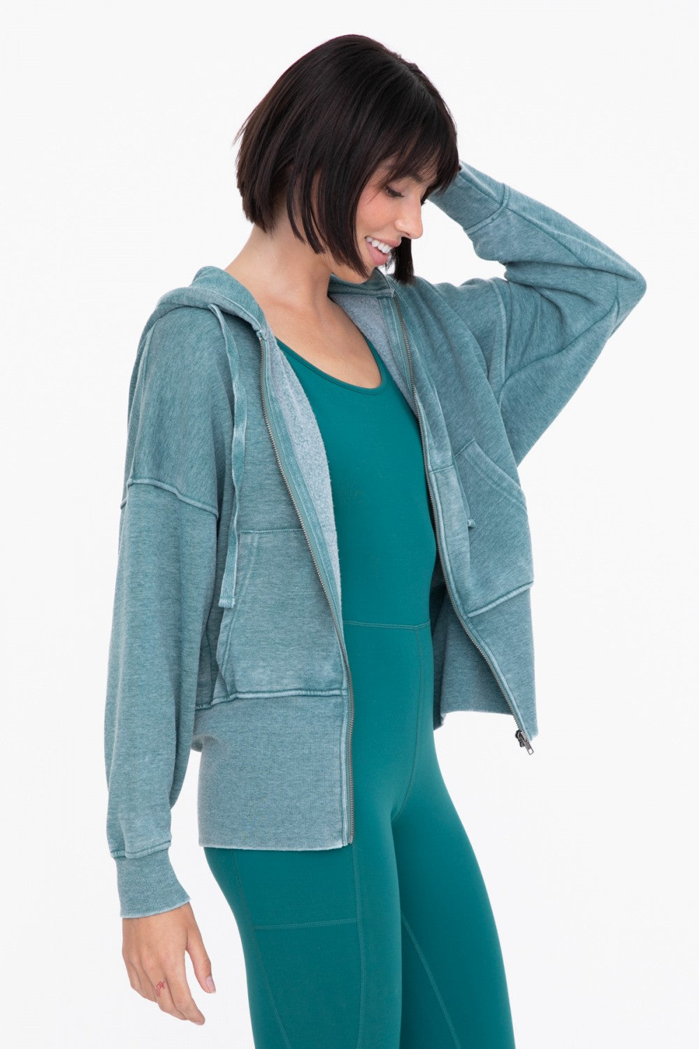 Gym Flex Zip Up Hoodie.