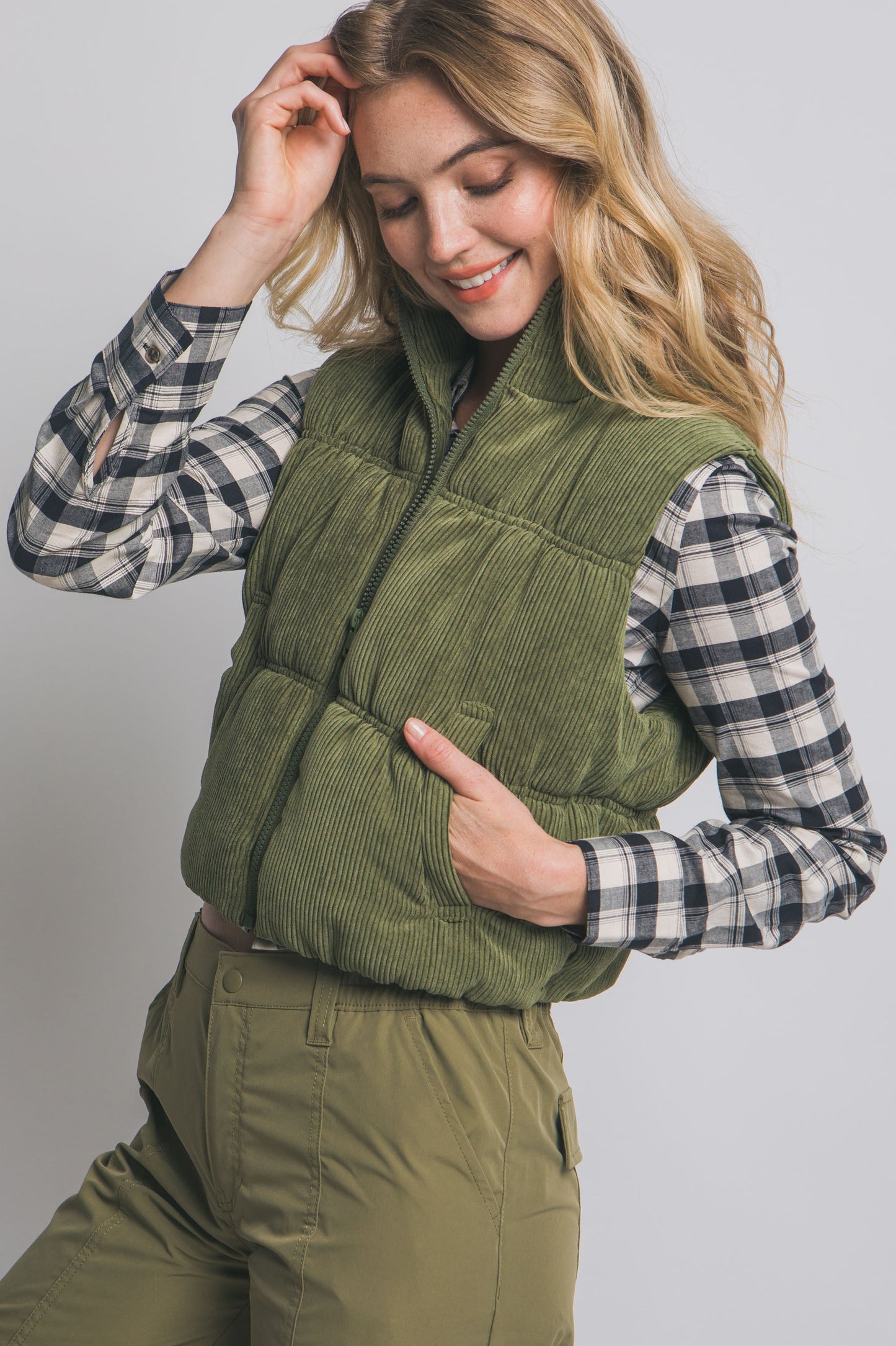 Trending Corduroy Vest- 2 Colors!