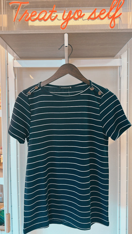 Sigrid Striped Terry Top