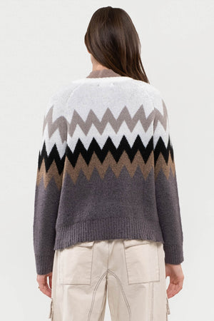 Out Skiing Chevron Pullover.