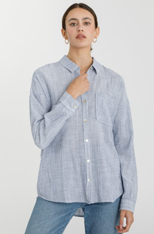 Business Casual Button Down Shirt- 2 Colors!
