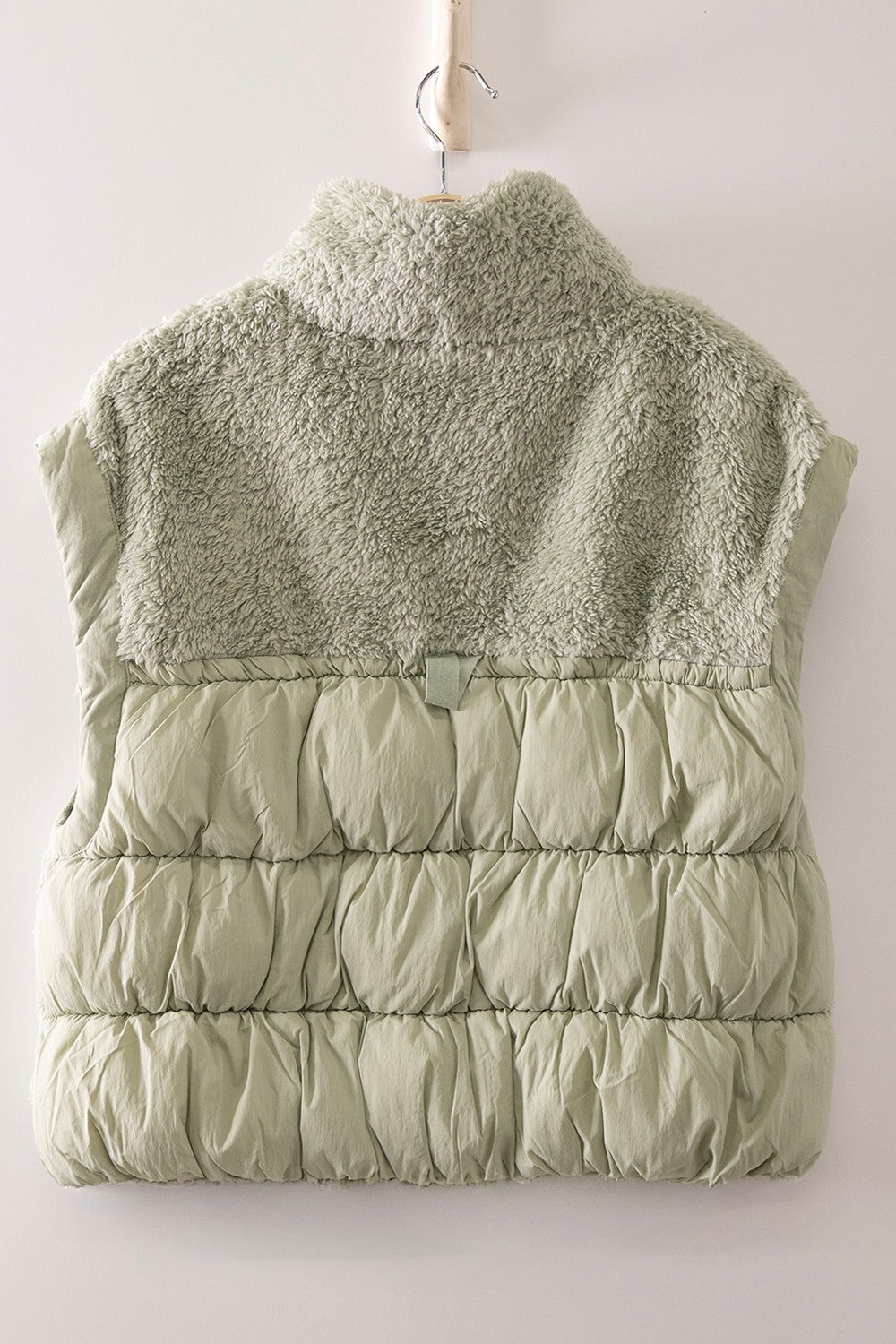 Sherpa Quilted Puffer Jacket
