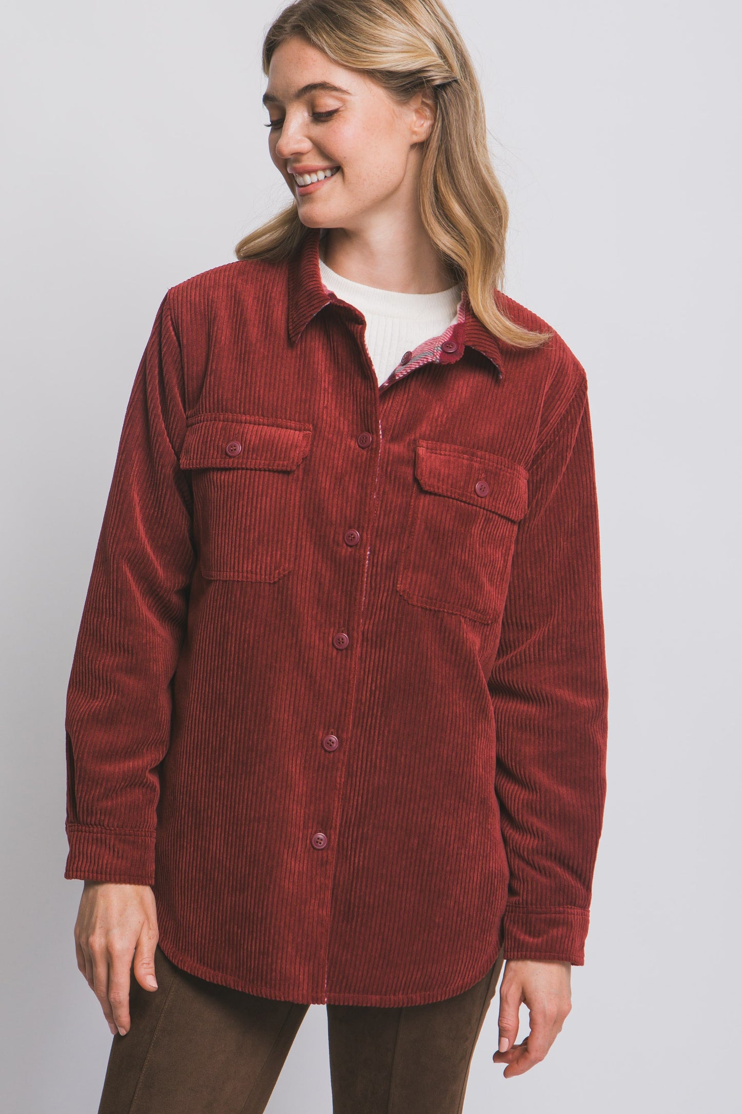 Reversible Shacket- 4 Colors!