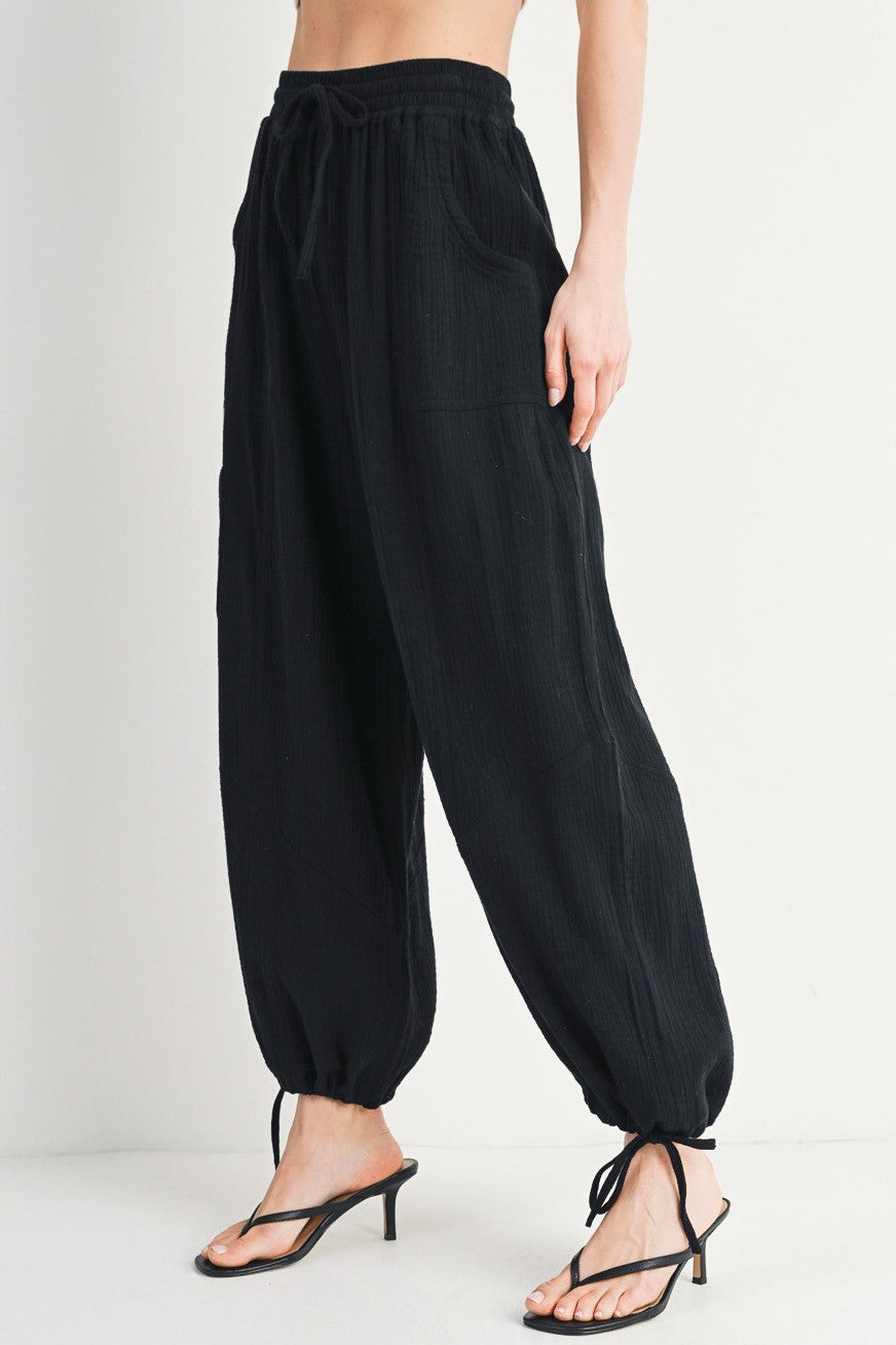 Not A Care Jogger Pants- 2 Colors!