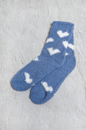 LOVE-ly Fuzzy Socks- 3 Colors!.