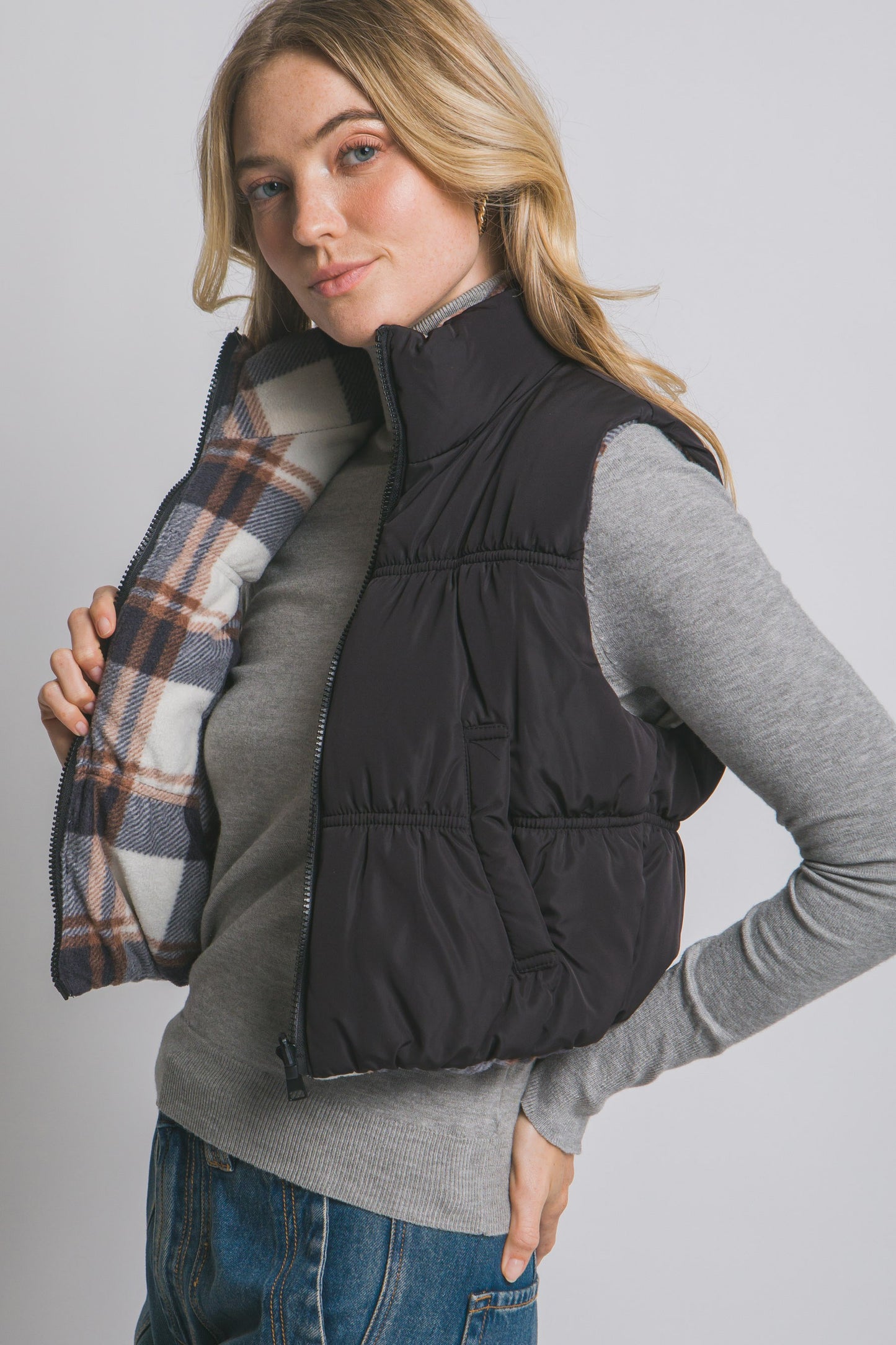 Mountainside Reversible Puffer Vest