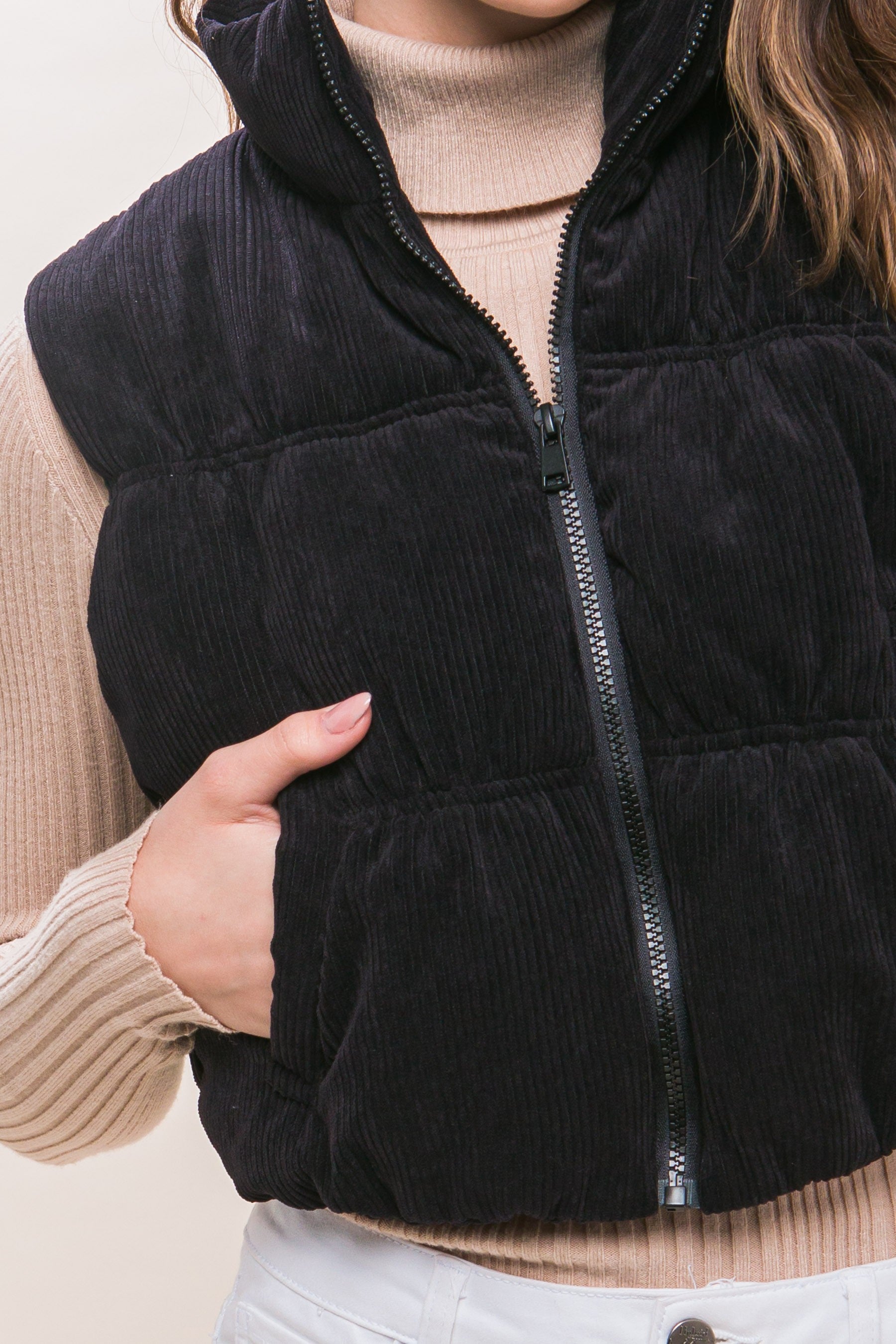 Axelle Corduroy Vest- 2 Colors!.