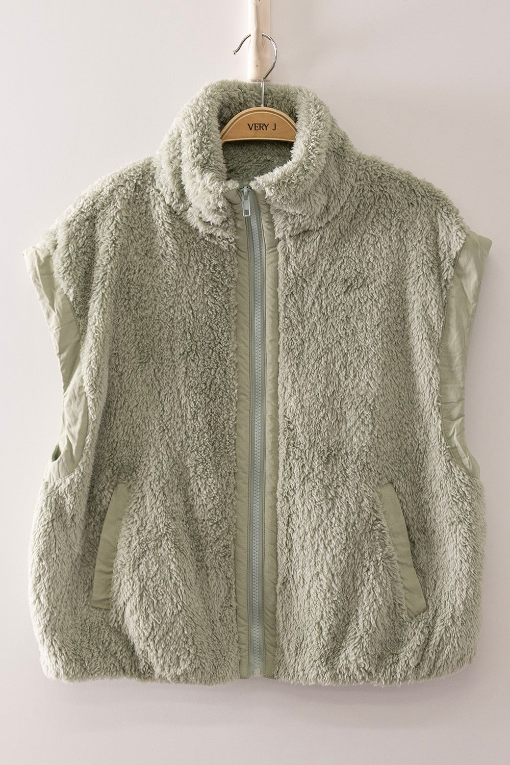 Sherpa Quilted Puffer Jacket