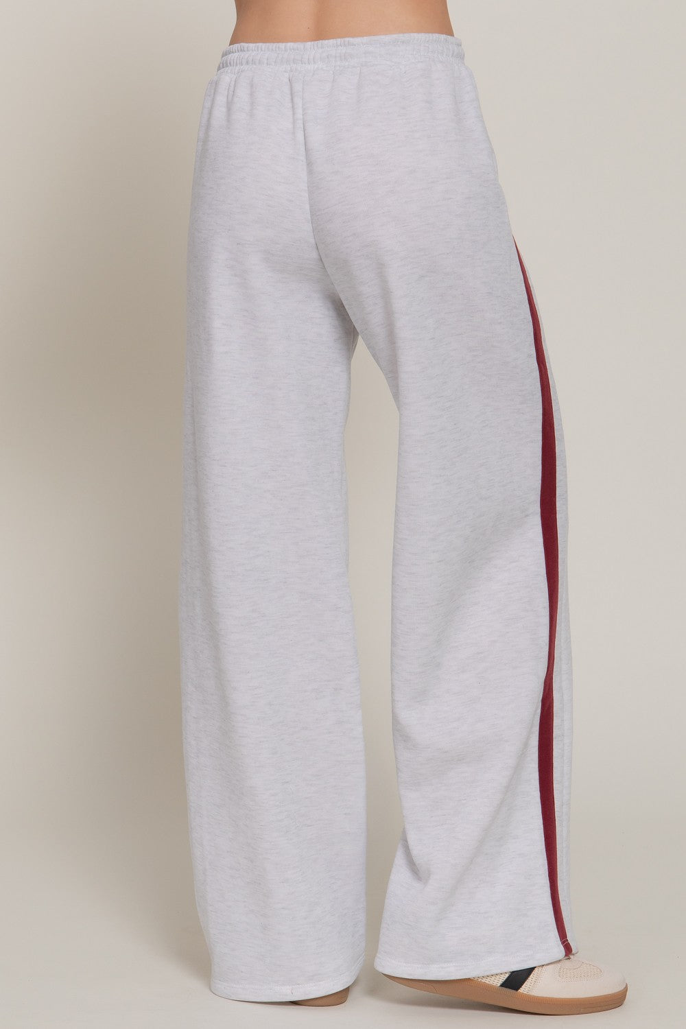 New York Emblem Patch Contrast Sweatpants