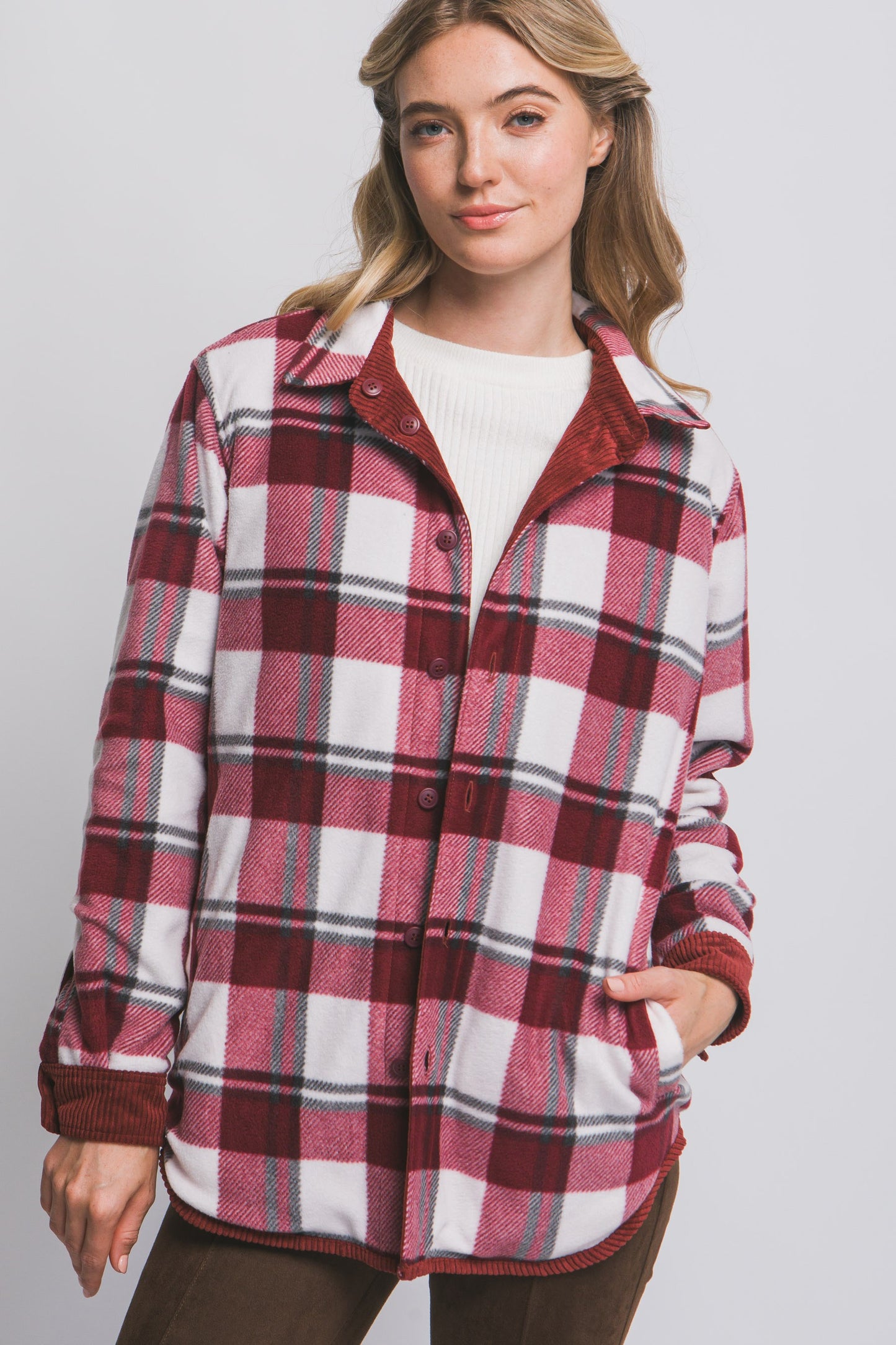 Reversible Shacket- 4 Colors!