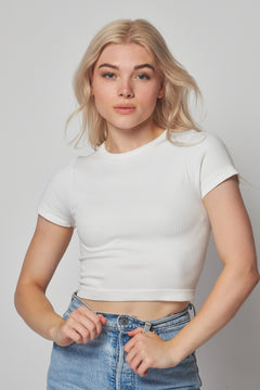 Haisley Ribbed Crop Top- 4 Colors! - North Threads