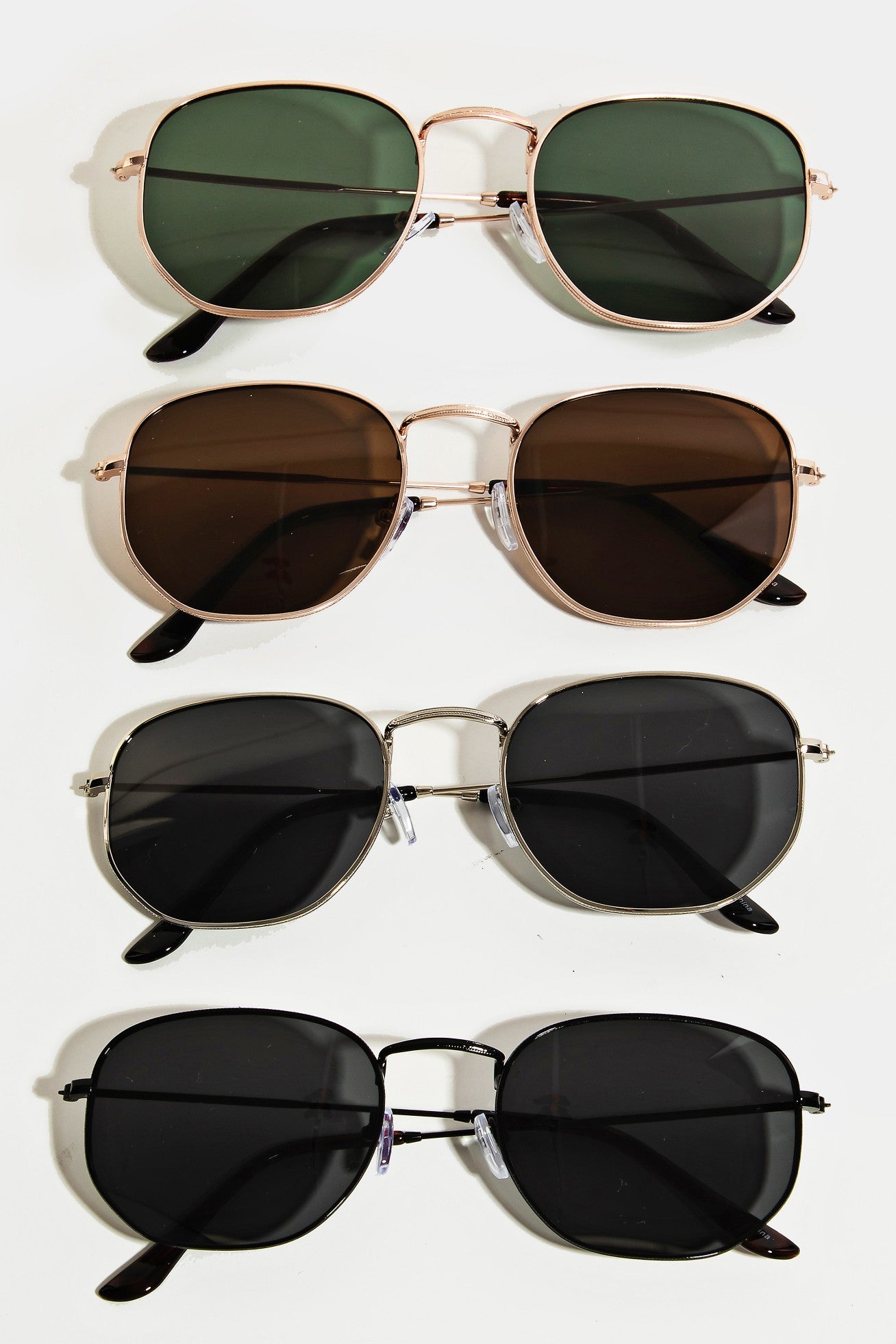 Thin Metallic Frame Fashion Sunglasses- ASSORTED!