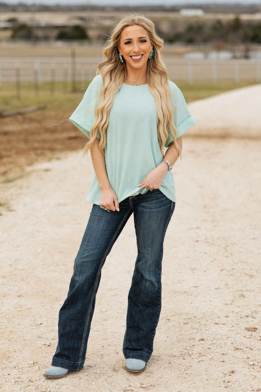 Dear Scarlett:Avery Mae Short Sleeve Top