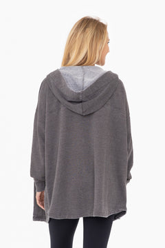 Jocilyn Fleece Hooded Cardigan