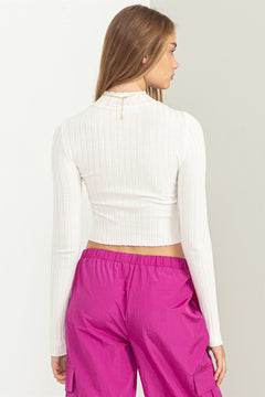 Fall Is Calling Ribbed Sweater Top- 2 Colors!.