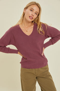 Charita V-Neck Sweater- 4 Colors.
