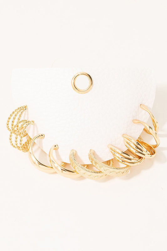 Liora Assorted Hoop Earring Set.