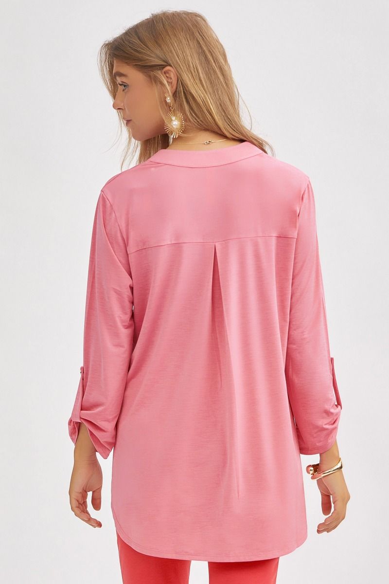Dear Scarlett:Lizzy Long Sleeve Top- 2 Colors!