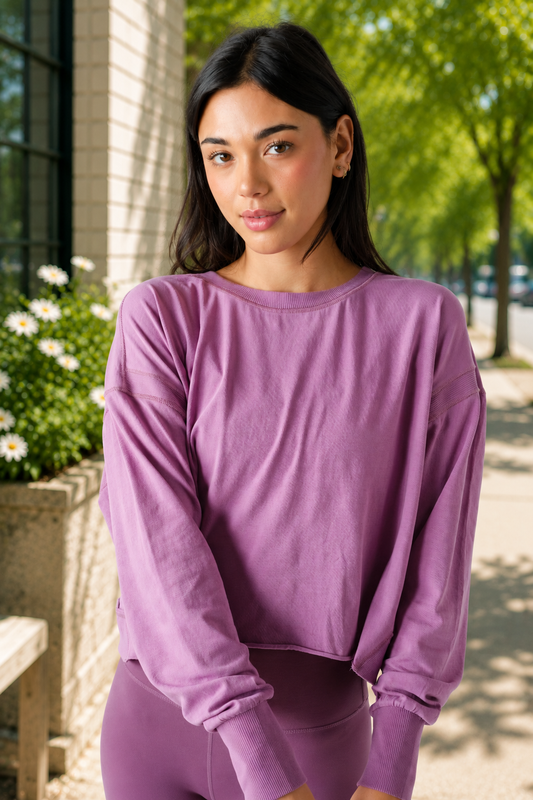 Pima Cotton Cutout Back Top