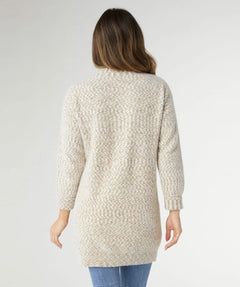 Wicklow Mock Neck Tunic Sweater