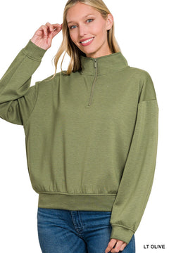 DOORBUSTER Scuba Half Zip Pullover- 2 Colors!